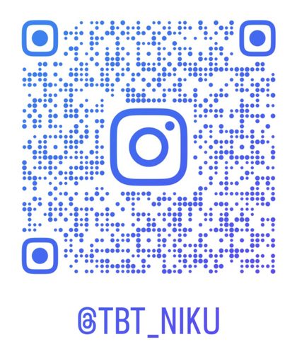 Instagram @tbt_niku のQRコード